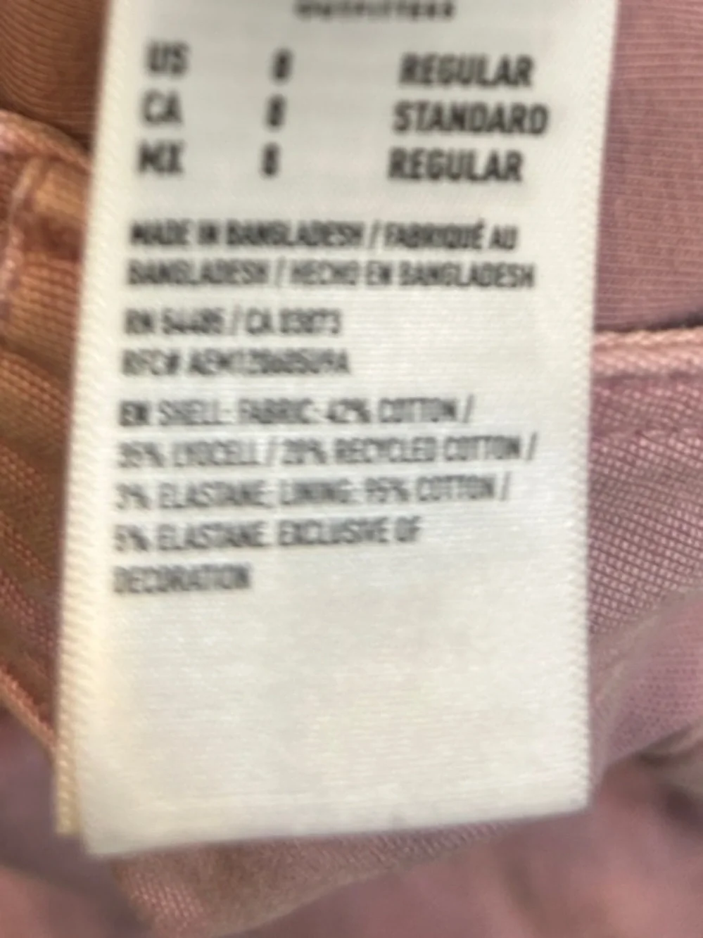 American Eagle Outfitters Pink Cotton Mini Skort